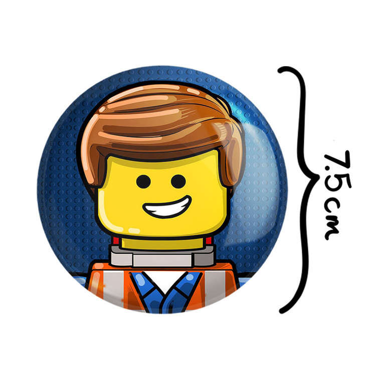 آینه جیبی خندالو طرح انیمیشن لگو LEGO مدل تاشو کد 3761