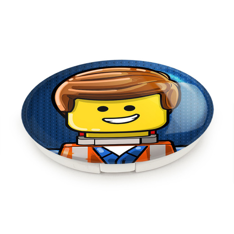 آینه جیبی خندالو طرح انیمیشن لگو LEGO مدل تاشو کد 3761