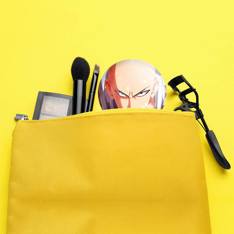 آینه جیبی خندالو مدل سایتاما انیمه مرد تک مشتی One Punch Man کد 11402