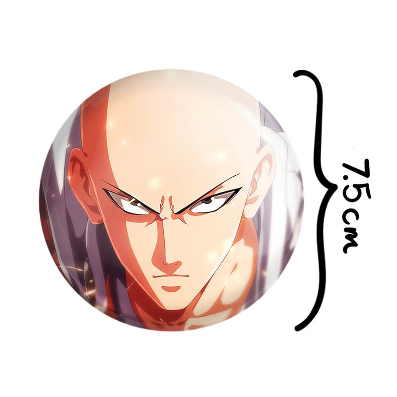 آینه جیبی خندالو مدل سایتاما انیمه مرد تک مشتی One Punch Man کد 11402