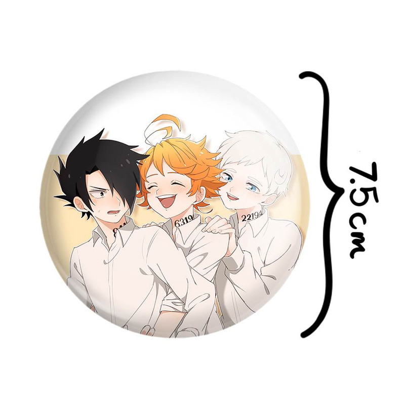 آینه جیبی خندالو مدل انیمه ناکجا آباد موعود Promised Neverland کد 10118