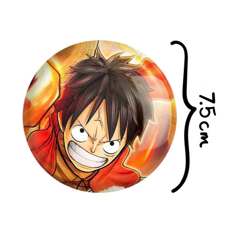 آینه جیبی خندالو مدل لوفی انیمه وان پیس One Piece کد 10537