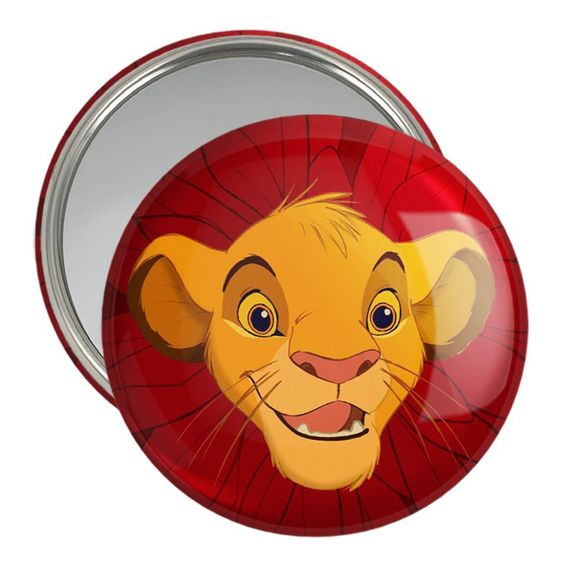 آینه جیبی خندالو مدل شیرشاه Lion King  کد 10693