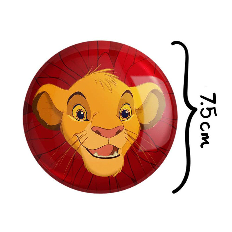آینه جیبی خندالو مدل شیرشاه Lion King کد 10693