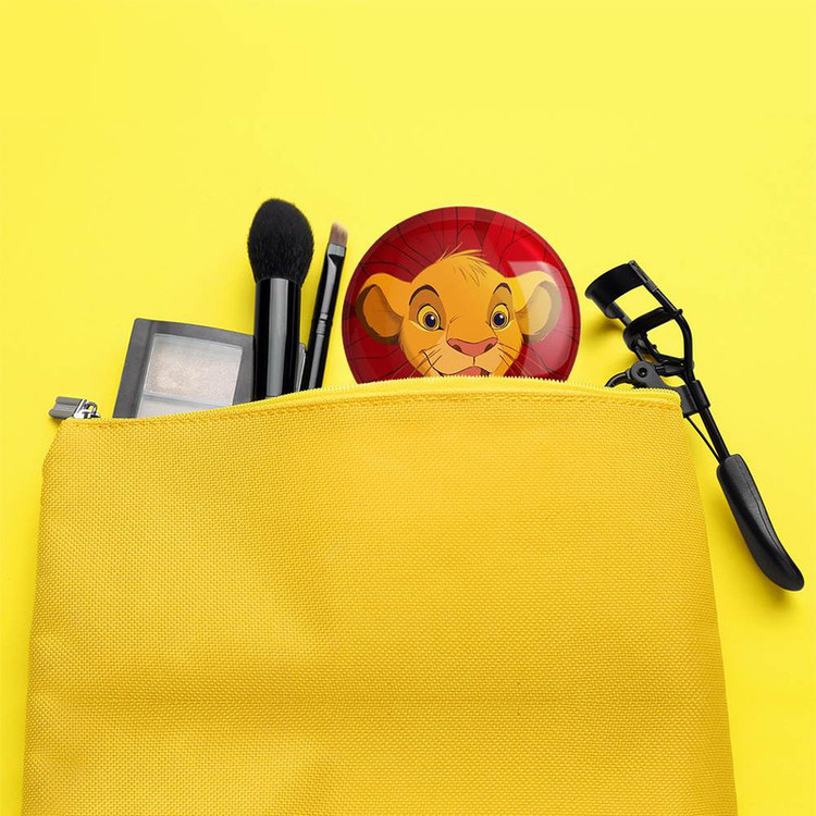 آینه جیبی خندالو مدل شیرشاه Lion King کد 10693
