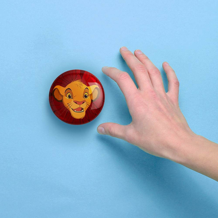آینه جیبی خندالو مدل شیرشاه Lion King کد 10693