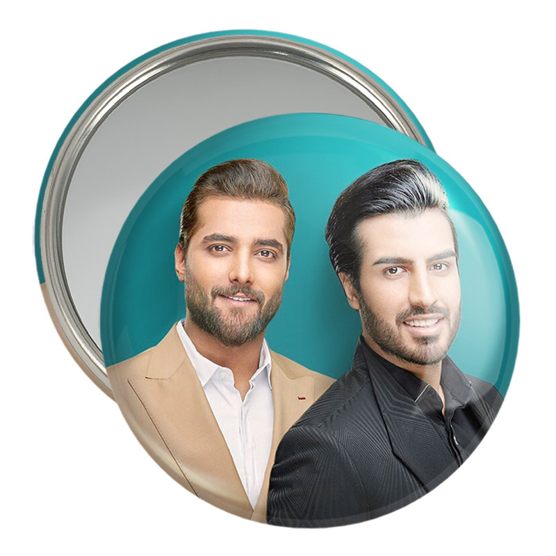 آینه جیبی خندالو مدل ماکان بند کد 2542