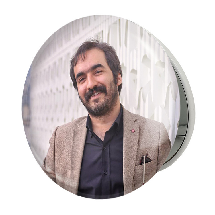 آینه جیبی خندالو طرح سجاد افشاریان مدل تاشو کد 6342