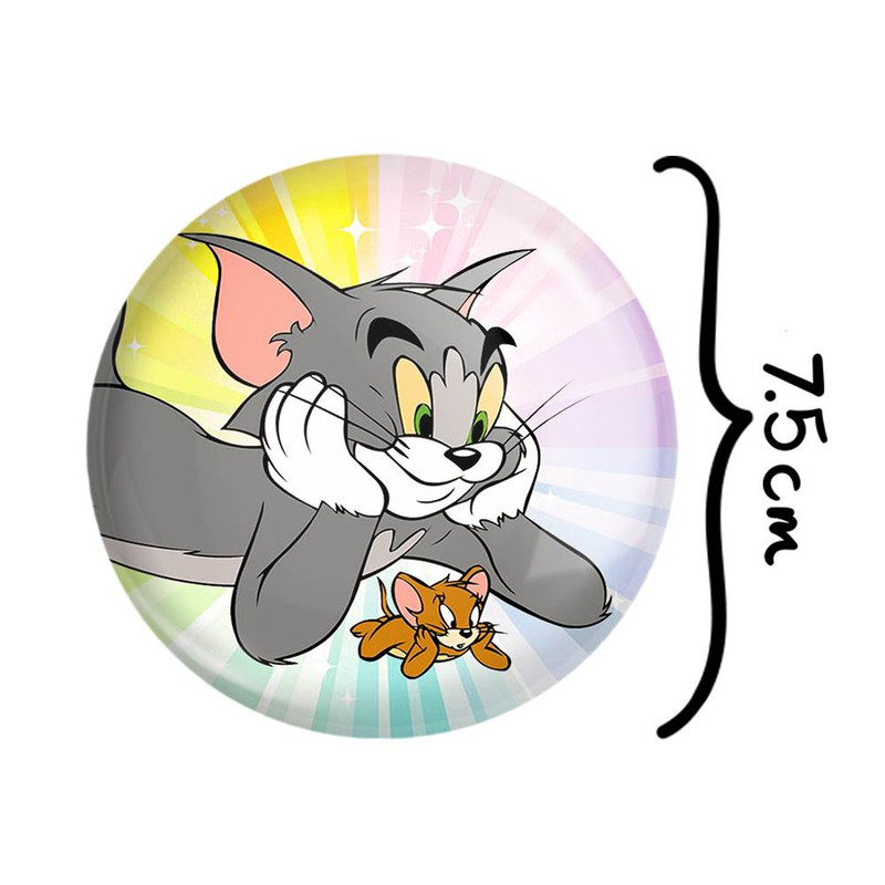 آینه جیبی خندالو مدل تام و جری Tom And Jerry کد 10729