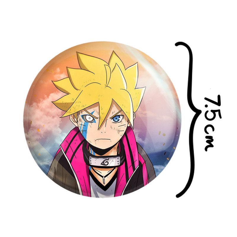 آینه جیبی خندالو مدل بوروتو اوزوماکی انیمه بوروتو Boruto کد 15729