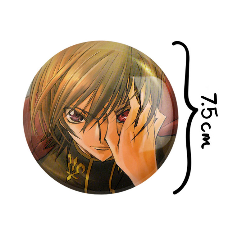 آینه جیبی خندالو طرح لولوش وی بریتانیا انیمه Code Geass مدمدل تاشو کد 13049