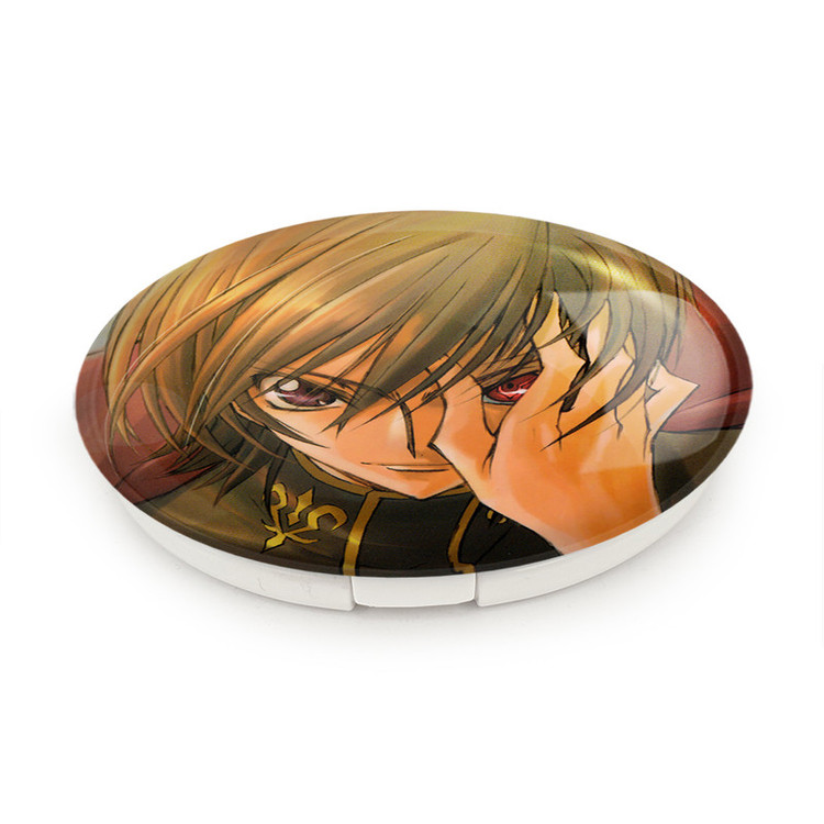 آینه جیبی خندالو طرح لولوش وی بریتانیا انیمه Code Geass مدمدل تاشو کد 13049