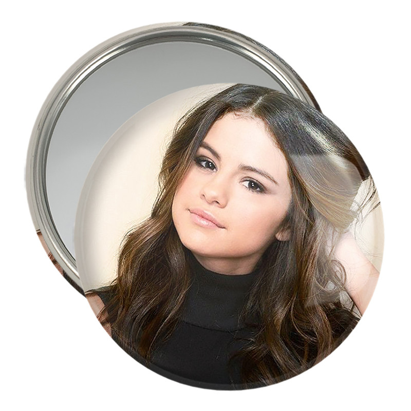 آینه جیبی خندالو مدل سلنا گومز Selena Gomez کد 2725
