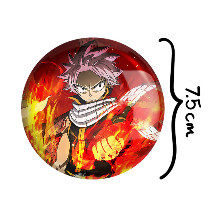 آینه جیبی خندالو مدل ناتسو انیمه فری تیل Fairy Tail کد 16467