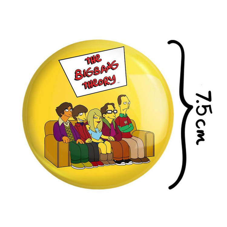 آینه جیبی خندالو مدل سریال تئوری بیگ بنگ The Big Bang Theory کد 13312