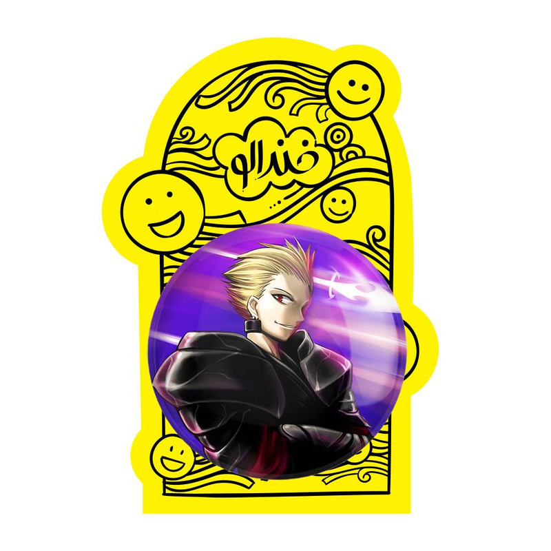 آینه جیبی خندالو مدل آرچر انیمه Fate Stay Night کد 22825
