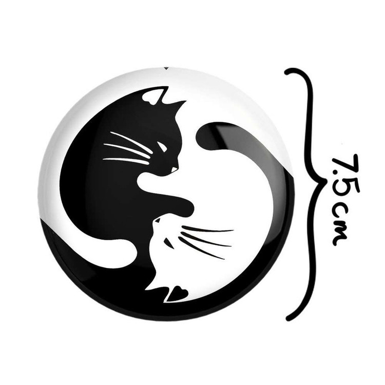 آینه جیبی خندالو مدل یین و یانگ کد 6220