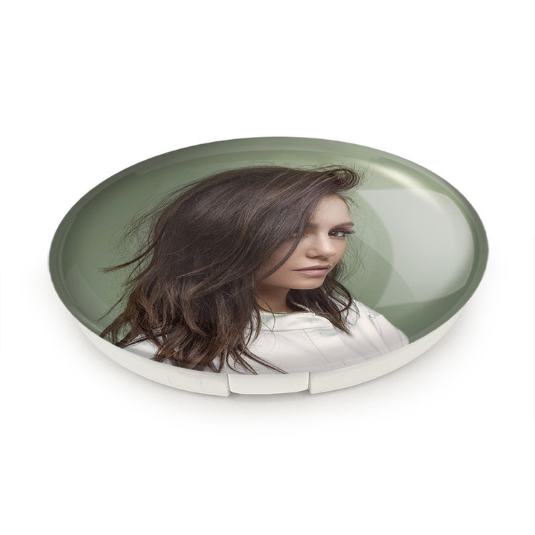 آینه جیبی خندالو طرح الینا گیلبرت خاطرات یک خون آشام The Vampire Diaries مدل تاشو کد 20294