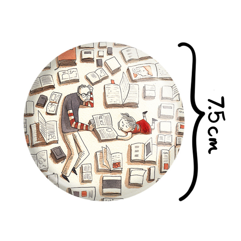 آینه جیبی خندالو طرح کتاب مدل تاشو کد 25866