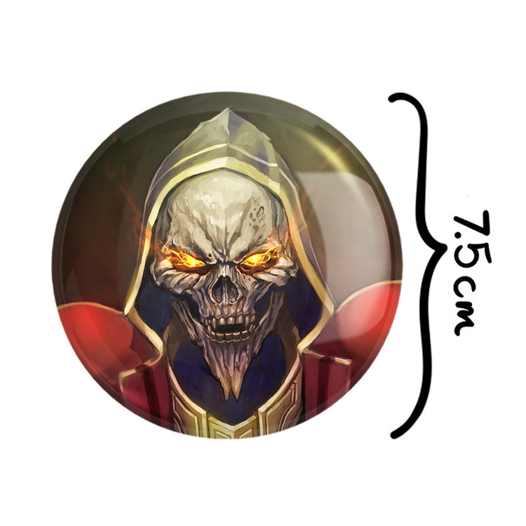آینه جیبی خندالو طرح اینز ساما انیمه اورلرد Overlord مدل تاشو کد 18349