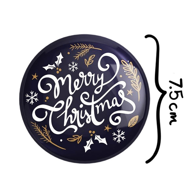 آینه جیبی خندالو مدل کریسمس Christmas کد 22134