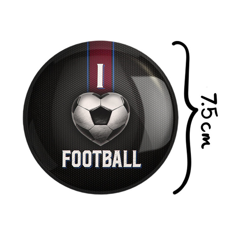 آینه جیبی خندالو طرح فوتبال Football مدل تاشو کد 25981