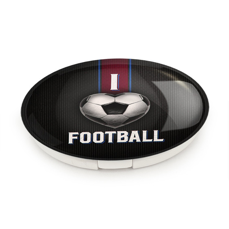 آینه جیبی خندالو طرح فوتبال Football مدل تاشو کد 25981