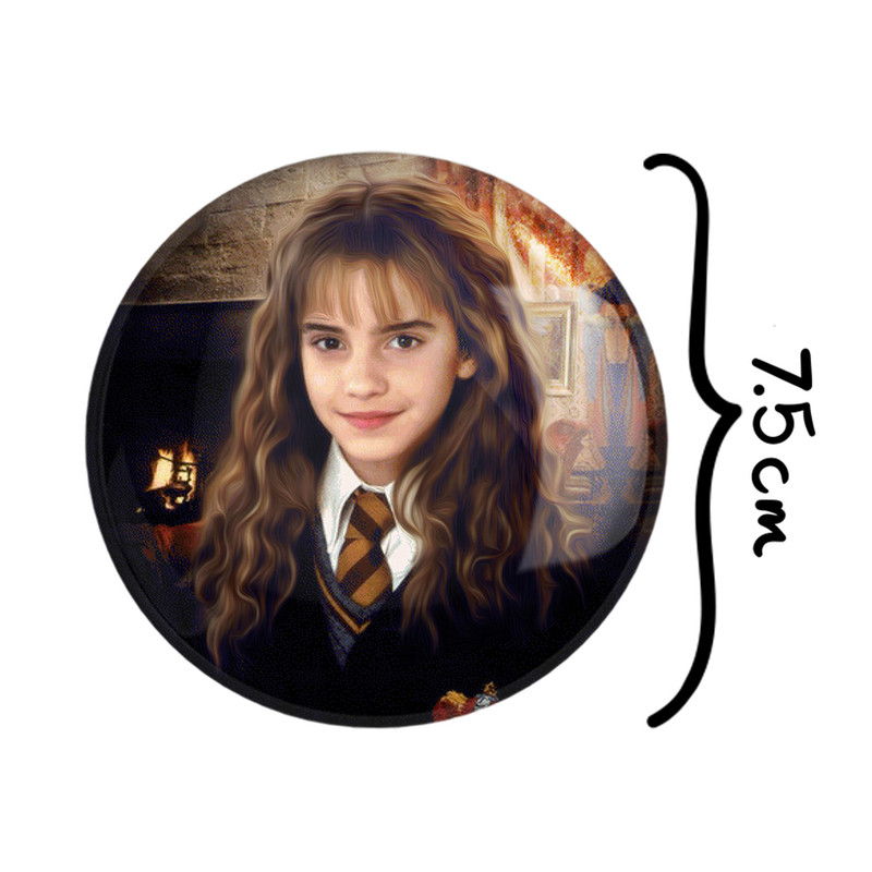 آینه جیبی خندالو طرح هرمیون گرنجر هری پاتر Harry Potter مدل تاشو کد 2919