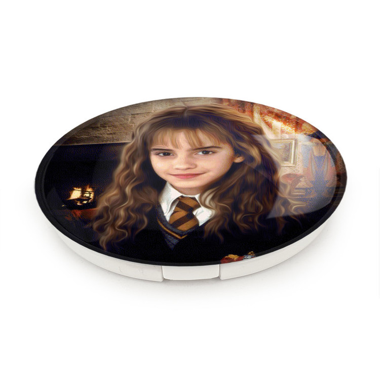 آینه جیبی خندالو طرح هرمیون گرنجر هری پاتر Harry Potter مدل تاشو کد 2919