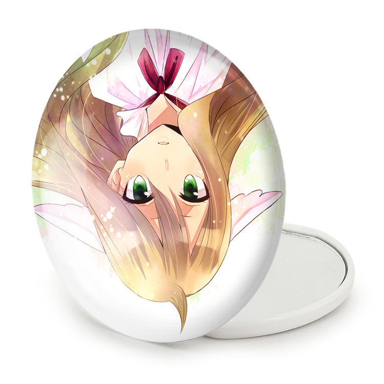 آینه جیبی خندالو طرح میویس انیمه فری تیل Fairy Tail مدل تاشو کد 16468