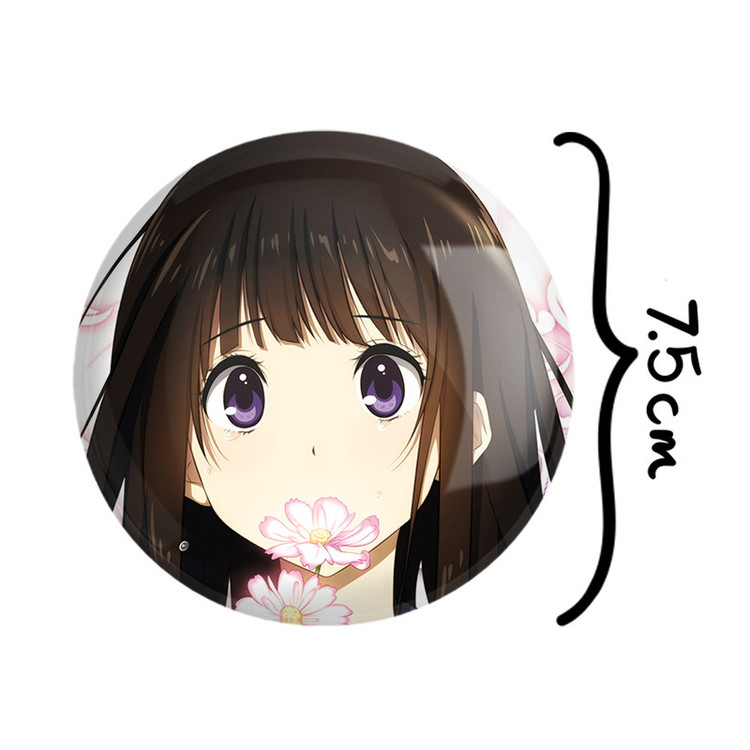 آینه جیبی خندالو طرح چیتاندا انیمه هیوکا Hyouka مدل تاشو کد 17106