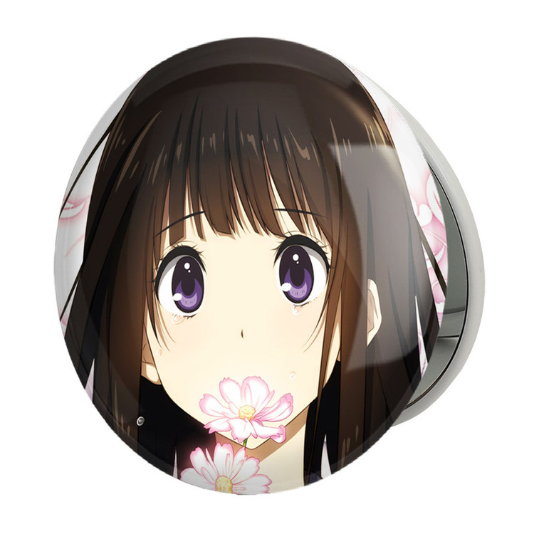 آینه جیبی خندالو طرح چیتاندا انیمه هیوکا Hyouka مدل تاشو کد 17106