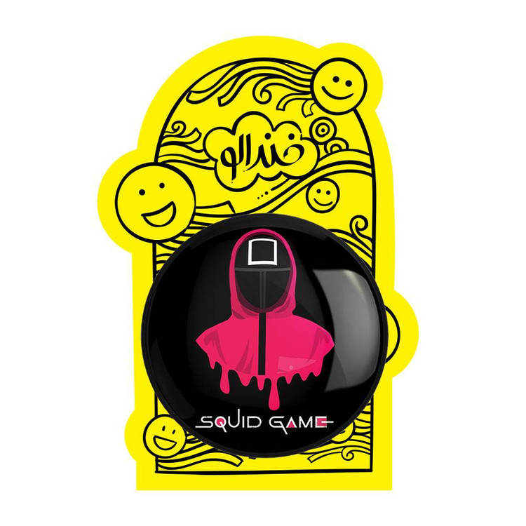 آینه جیبی خندالو مدل بازی مرکب Squid Game کد 10836
