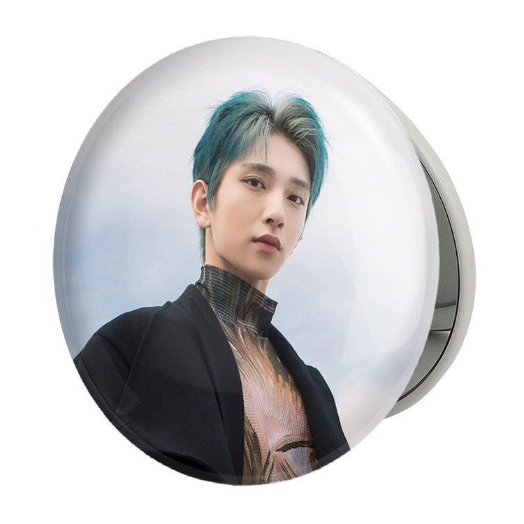 آینه جیبی خندالو طرح جاشوآ گروه سونتین Seventeen مدل تاشو کد 21569