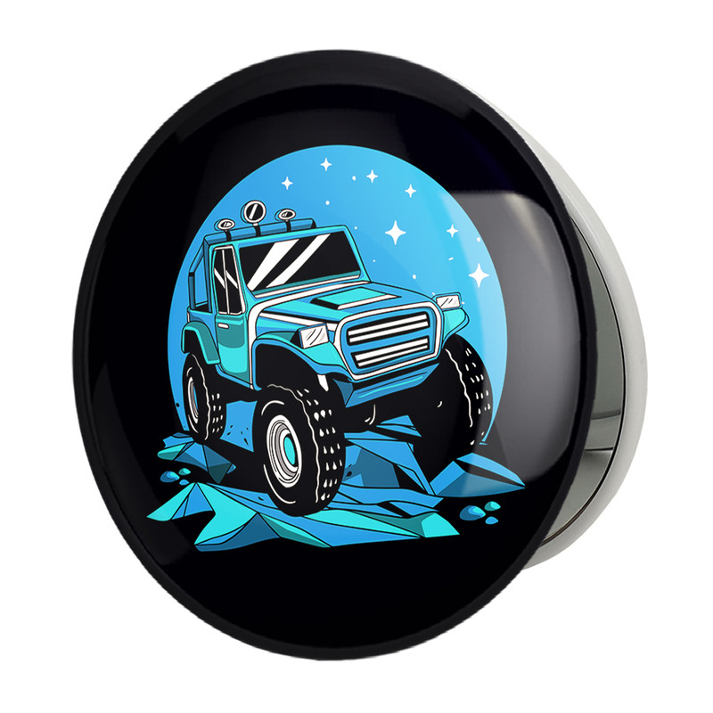 آینه جیبی خندالو طرح آفرود Off Road مدل تاشو کد 26298