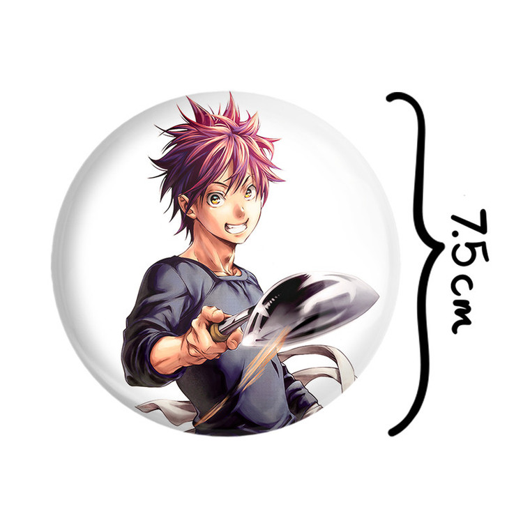 آینه جیبی خندالو مدل سوما انیمه جنگ غذاها Food Wars کد 17031