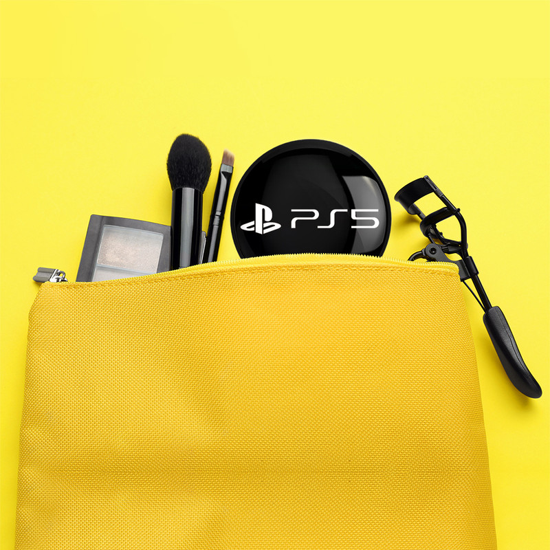 آینه جیبی خندالو طرح گیمر Gamer مدل تاشو کد 3884