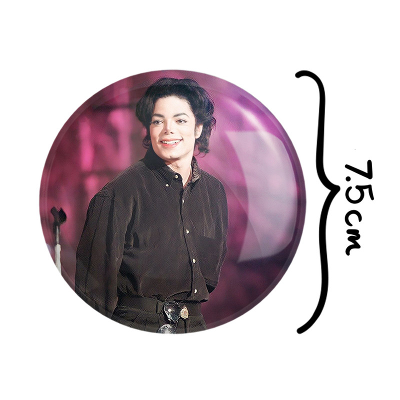آینه جیبی خندالو مدل مایکل جکسون Michael Jackson کد 19226