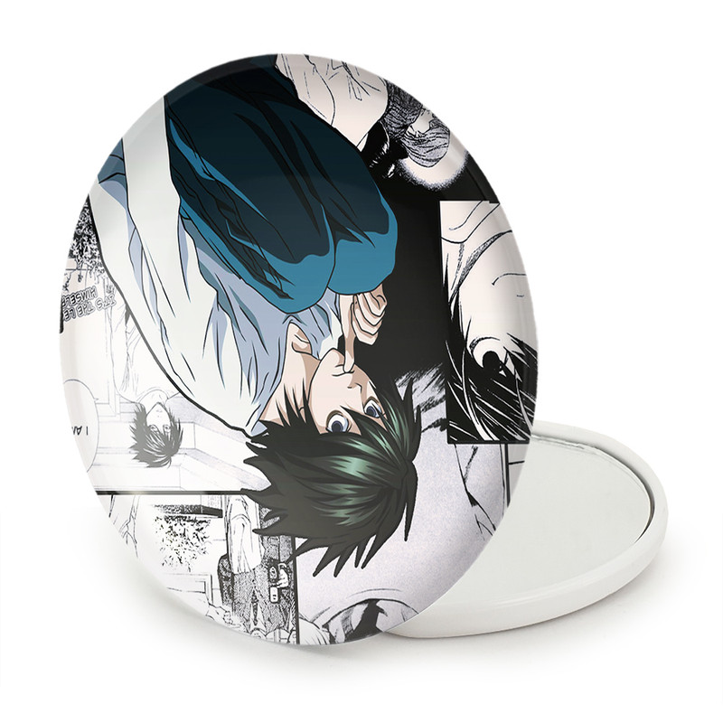 آینه جیبی خندالو طرح ال لاولیت انیمه دفترچه مرگ Death Note مدل تاشو کد 11285
