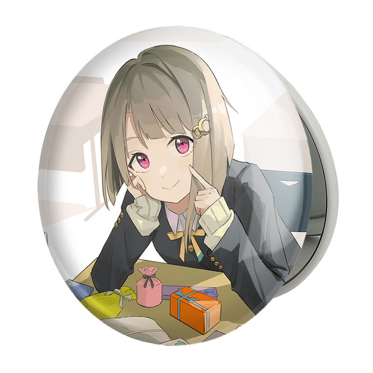 آینه جیبی خندالو طرح کاسومی انیمه مادوکا مجیکا Madoka Magica مدل تاشو کد 18431