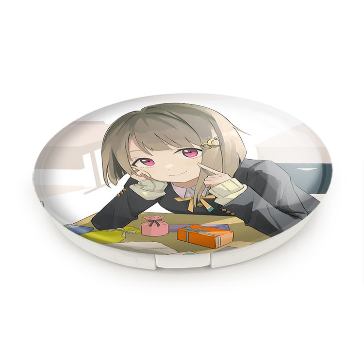 آینه جیبی خندالو طرح کاسومی انیمه مادوکا مجیکا Madoka Magica مدل تاشو کد 18431