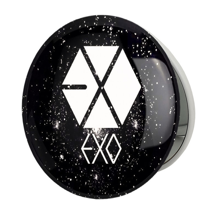 آینه جیبی خندالو طرح گروه اکسو EXO مدل تاشو کد 1025