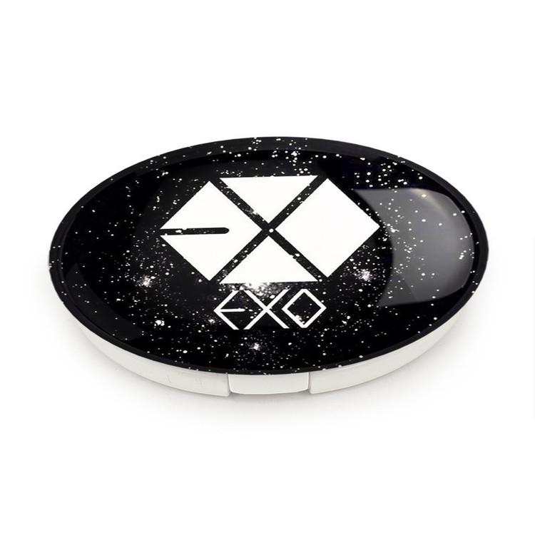 آینه جیبی خندالو طرح گروه اکسو EXO مدل تاشو کد 1025