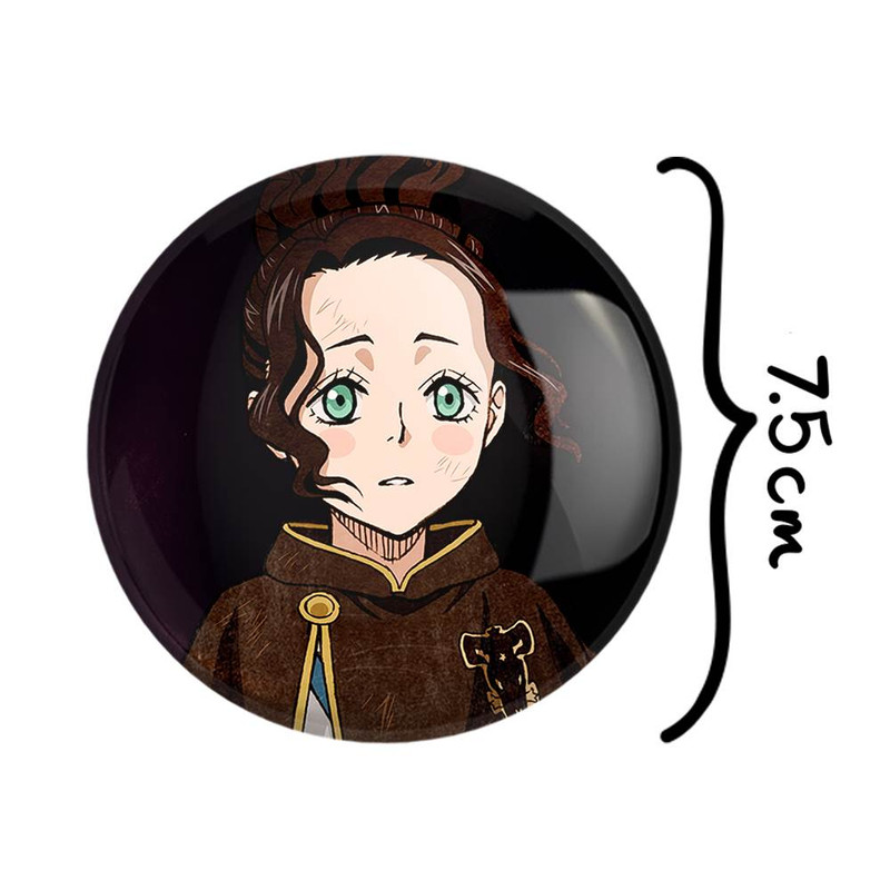 آینه جیبی خندالو مدل چارمی پاپیستون انیمه بلک کلاور Black Clover کد 11708