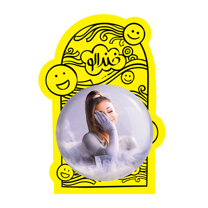 آینه جیبی خندالو مدل آریانا گرانده Ariana Grande کد 19062