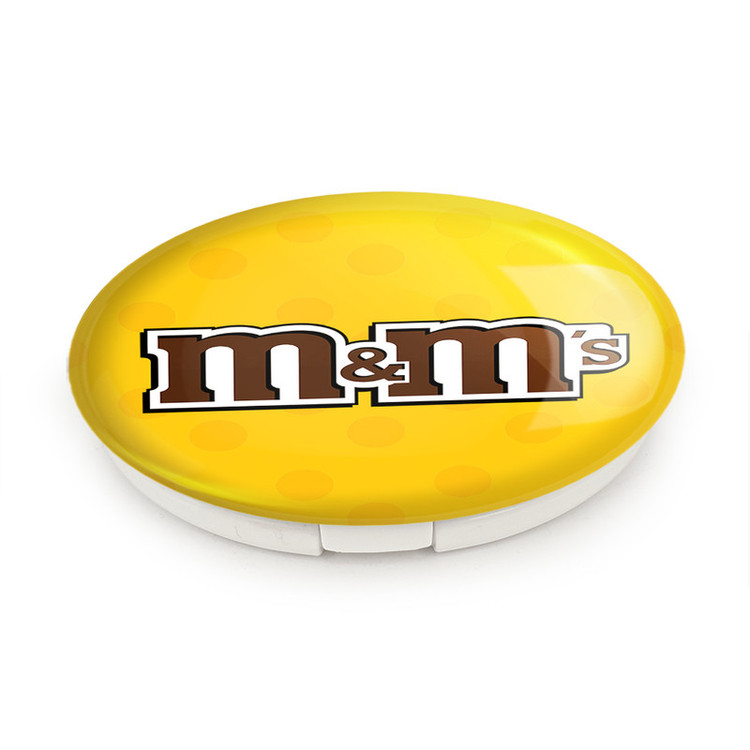 آینه جیبی خندالو طرح ام اند ام m&m مدل تاشو کد 6208