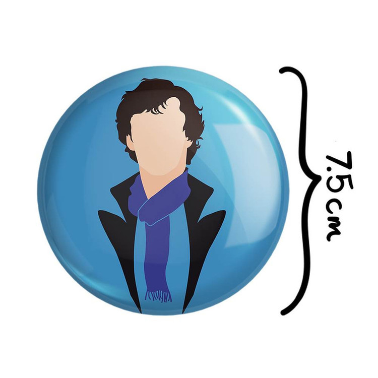 آینه جیبی خندالو مدل شرلوک هولمز Sherlock Holmes کد 10157