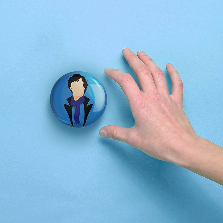 آینه جیبی خندالو مدل شرلوک هولمز Sherlock Holmes کد 10157