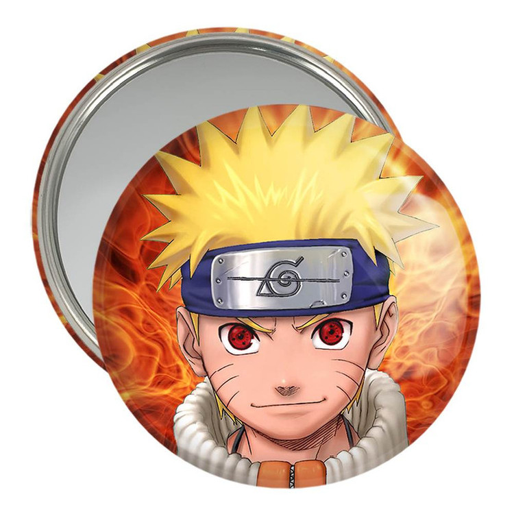 آینه جیبی خندالو مدل ناروتو اوزوماکی انیمه ناروتو Naruto کد 11256