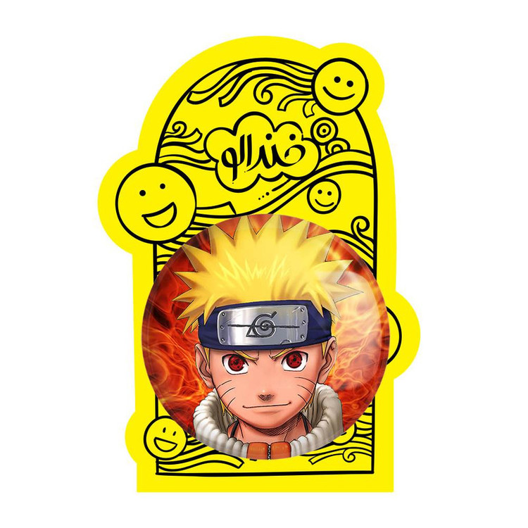 آینه جیبی خندالو مدل ناروتو اوزوماکی انیمه ناروتو Naruto کد 11256